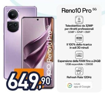 Unieuro Reno10 Pro 5G offerta