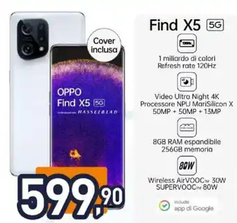 Unieuro Find X5 5G offerta