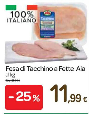 Fesa di Tacchino a Fette Aia