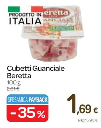 Carrefour Express Cubetti Guanciale Beretta 100 g offerta