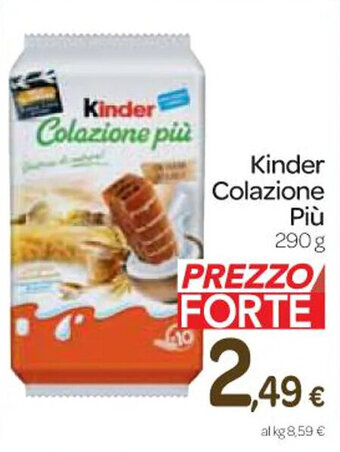 Carrefour Express Kinder Colazione Più 290 g offerta