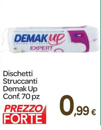 Carrefour Express Dischetti Struccanti Demak Up Conf. 70 pz offerta