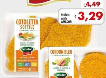 Famila Superstore Cotoletta sottile AMADORI offerta