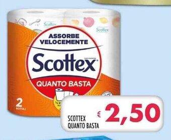 Famila Superstore SCOTTEX QUANTO BASTA offerta