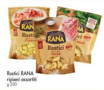Famila Superstore Rustici RANA ripieni assortiti g 250 offerta