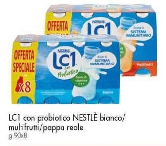 Famila Superstore LC1 con probiotico NESTLÈ bianco/ multifrutti/pappa reale g 90x8 offerta