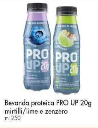Famila Superstore Bevanda proteica PRO UP 20g mirtilli/lime e zenzero ml 250 offerta