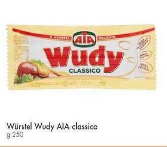 Famila Superstore Würstel Wudy AIA classico g 250 offerta