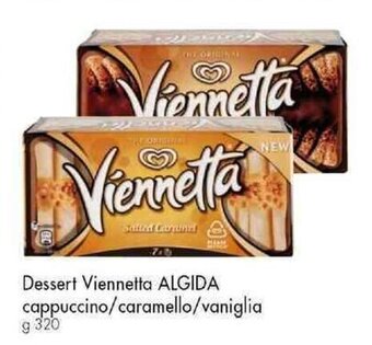 Famila Superstore Dessert Viennetta ALGIDA cappuccino/caramello/vaniglia g 320 offerta