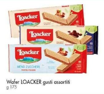 Famila Superstore Wafer LOACKER gusti assortiti g 175 offerta