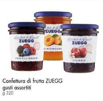 Confettura di frutta ZUEGG gusti assortiti g 320