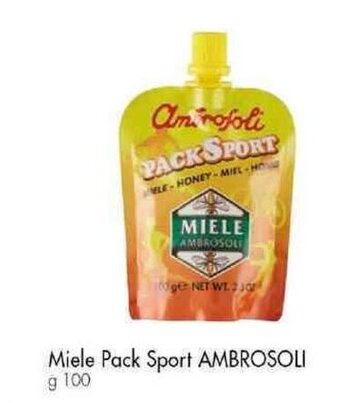 Famila Superstore Miele Pack Sport AMBROSOLI g 100 offerta