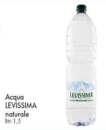 Famila Superstore Acqua LEVISSIMA naturale litri 1,5 offerta