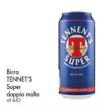 Famila Superstore Birra TENNET'S Super doppio malto ml 440 offerta