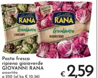 Pasta fresca ripiena gioiaverde GIOVANNI RANA assortita g 250