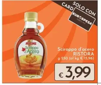 Sciroppo d'acero RISTORA g 250