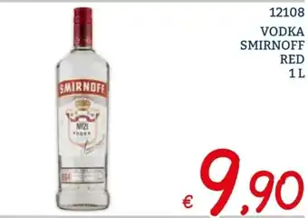 Zona VODKA SMIRNOFF RED 1 L offerta