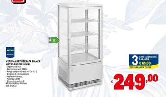 Metro VETRINA REFRIGERATA BIANCA METRO PROFESSIONAL offerta