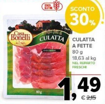 Todis CULATTA A FETTE 80 g offerta