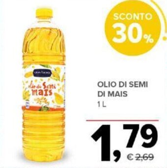 Todis OLIO DI SEMI DI MAIS 1L offerta