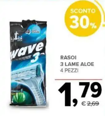 RASOI 3 LAME ALOE 4 PEZZI