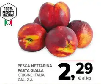 Todis PESCA NETTARINA PASTA GIALLA offerta