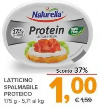 Todis Naturella LATTICINO SPALMABILE PROTEICO 175 g offerta
