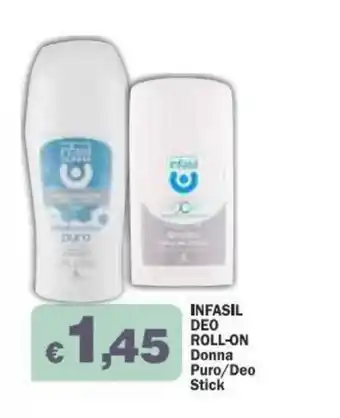 Infasil Deo Roll-on Donna Puro/Deo Stick