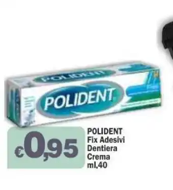 Polident Fix Adesivi Dentiera Crema 40ml