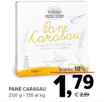 Todis PANE CARASAU 250 g offerta