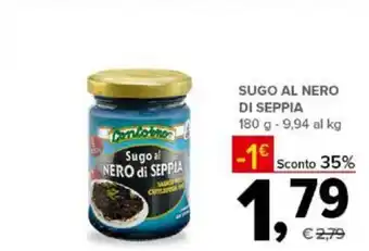 SUGO AL NERO DI SEPPIA 180 g