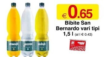 S. bernardo bibite