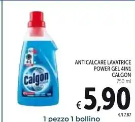 Spazio Conad Calgon anticalcare lavatrice power gel offerta