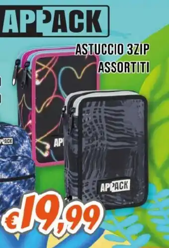 Supermercati Emark ASTUCCIO 3ZIP ASSORTITI offerta