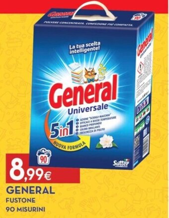 GENERAL FUSTONE 90 MISURINI