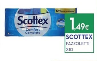 Proshop SCOTTEX FAZZOLETTI X10 offerta
