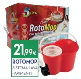 ROTOMOP SISTEMA LAVA PAVIMENTI