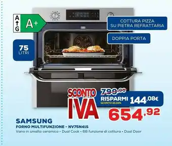Euronics Samsung Forno Multifunzione NV75N41S offerta
