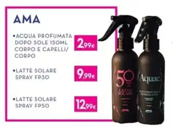 AMA ACQUA PROFUMATA DOPO SOLE 150ML CORPO E CAPELLI/ CORPO