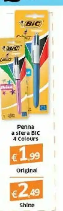 Galassia Bic Penna A Sfera 4 Colours offerta