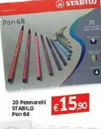 Galassia Stabilo 20 Pennarelli offerta
