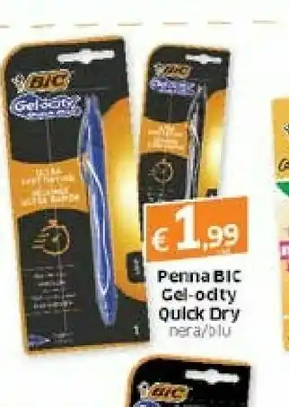 Galassia Bic Penna Gel-ocity Quick Dry offerta