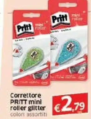 Pritt Correttore Roller Mini Glitter Strip 10 Pezzi