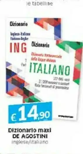 De agostini Dizionari Maxi