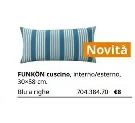 IKEA Funkòn Cuscino, Interno/esterno offerta