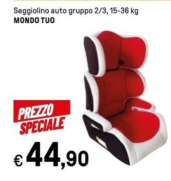 Mondo Tuo Seggiolino Auto Gruppo