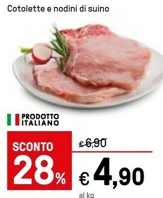 Iper La Grande Cotolette E Nodini Di Suino offerta