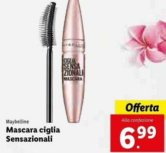 Lidl Maybelline Mascara offerta