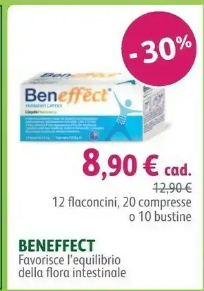 Lloyds Farmacia Beneffect Favorisce L'Equilibrio Della Flora Intestinale offerta