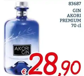 Zona GIN AKORI PREMIUM 70 cl offerta
